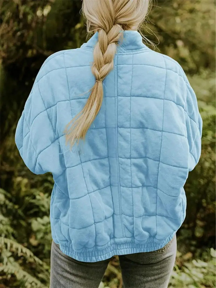 Damen Übergangsjacke: Dick gefüttert, Oversize