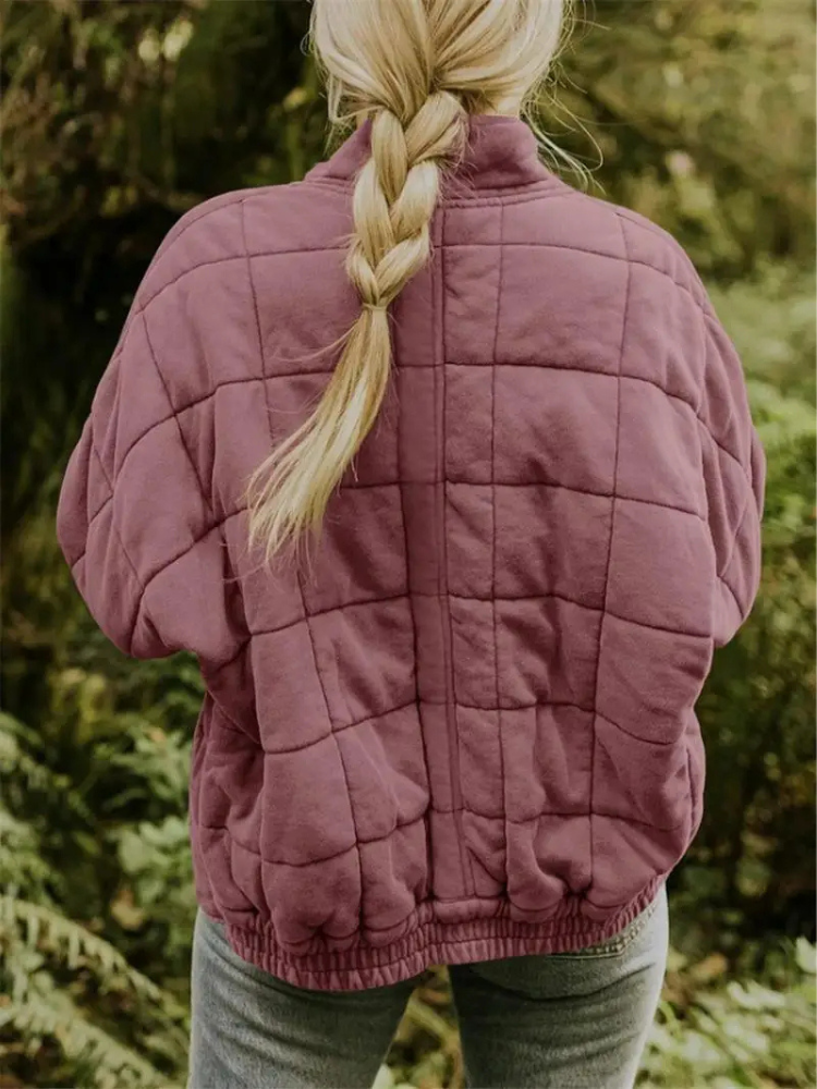 Damen Übergangsjacke: Dick gefüttert, Oversize