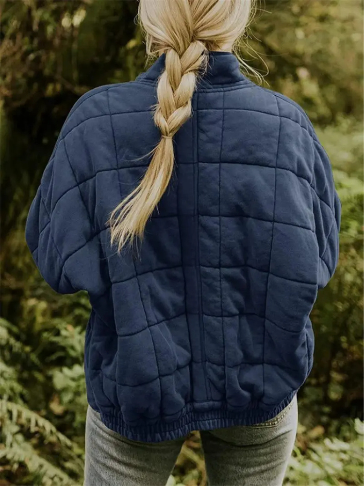 Damen Übergangsjacke: Dick gefüttert, Oversize