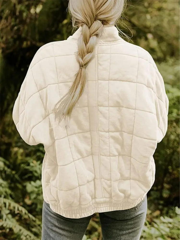 Damen Übergangsjacke: Dick gefüttert, Oversize