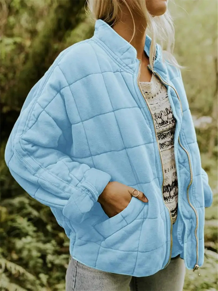 Damen Übergangsjacke: Dick gefüttert, Oversize