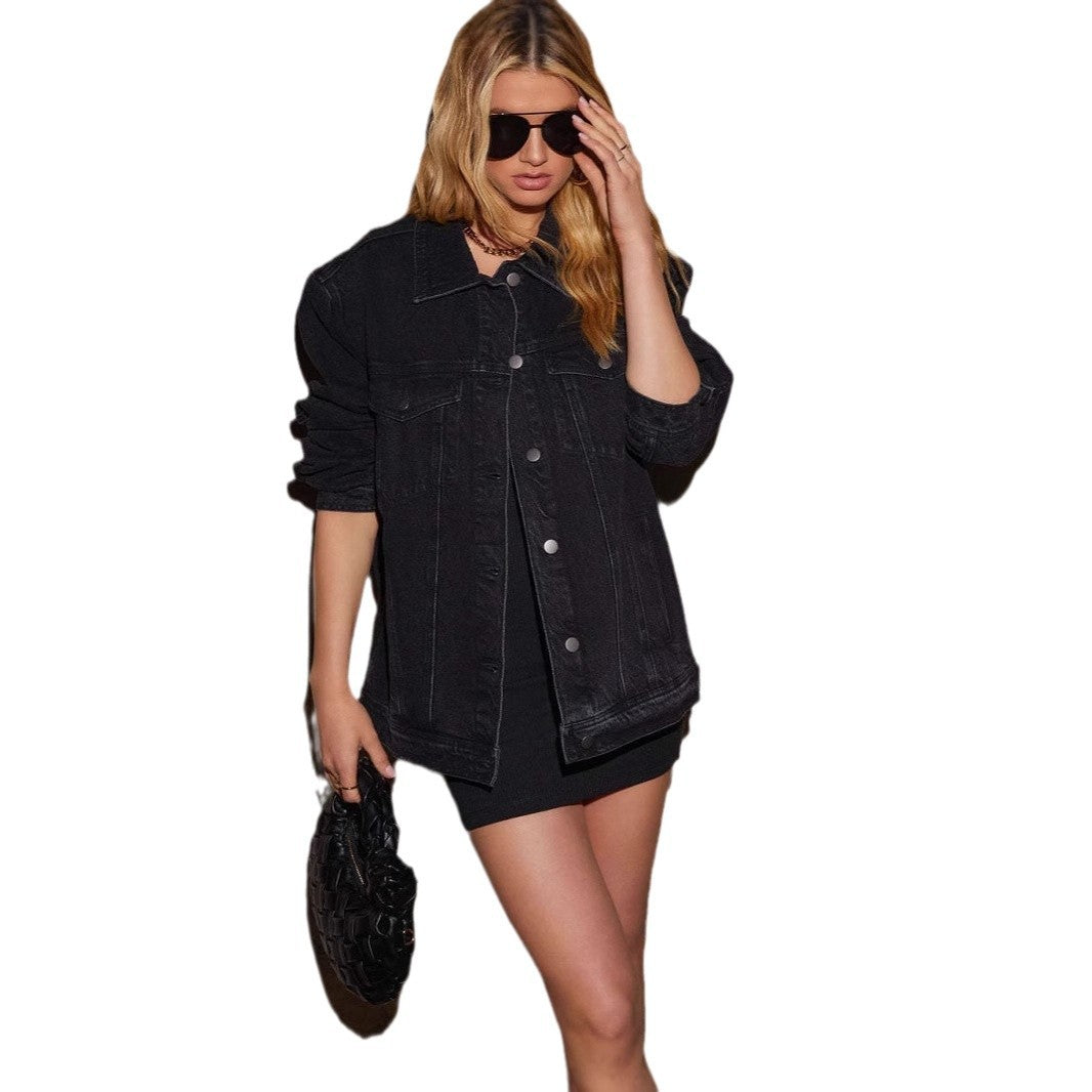 Damen Oversized Denimjacke: Modernes Streetstyle Design