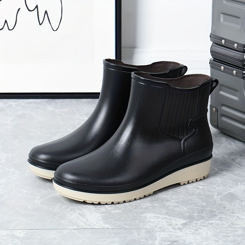 Wasserdichte Regenstiefel mit rutschfester Sohle