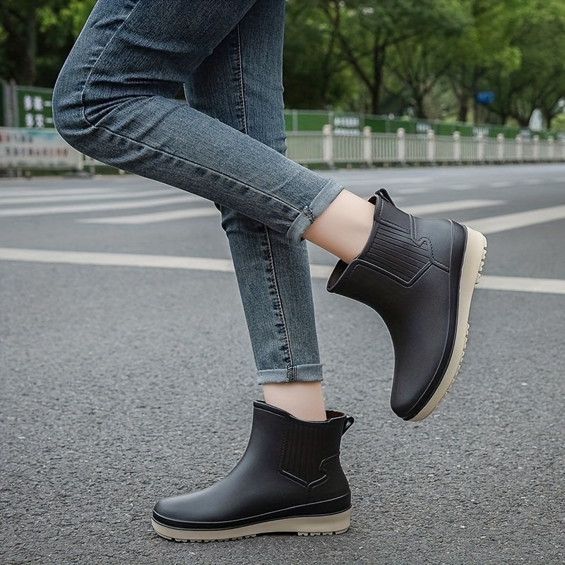 Wasserdichte Regenstiefel mit rutschfester Sohle