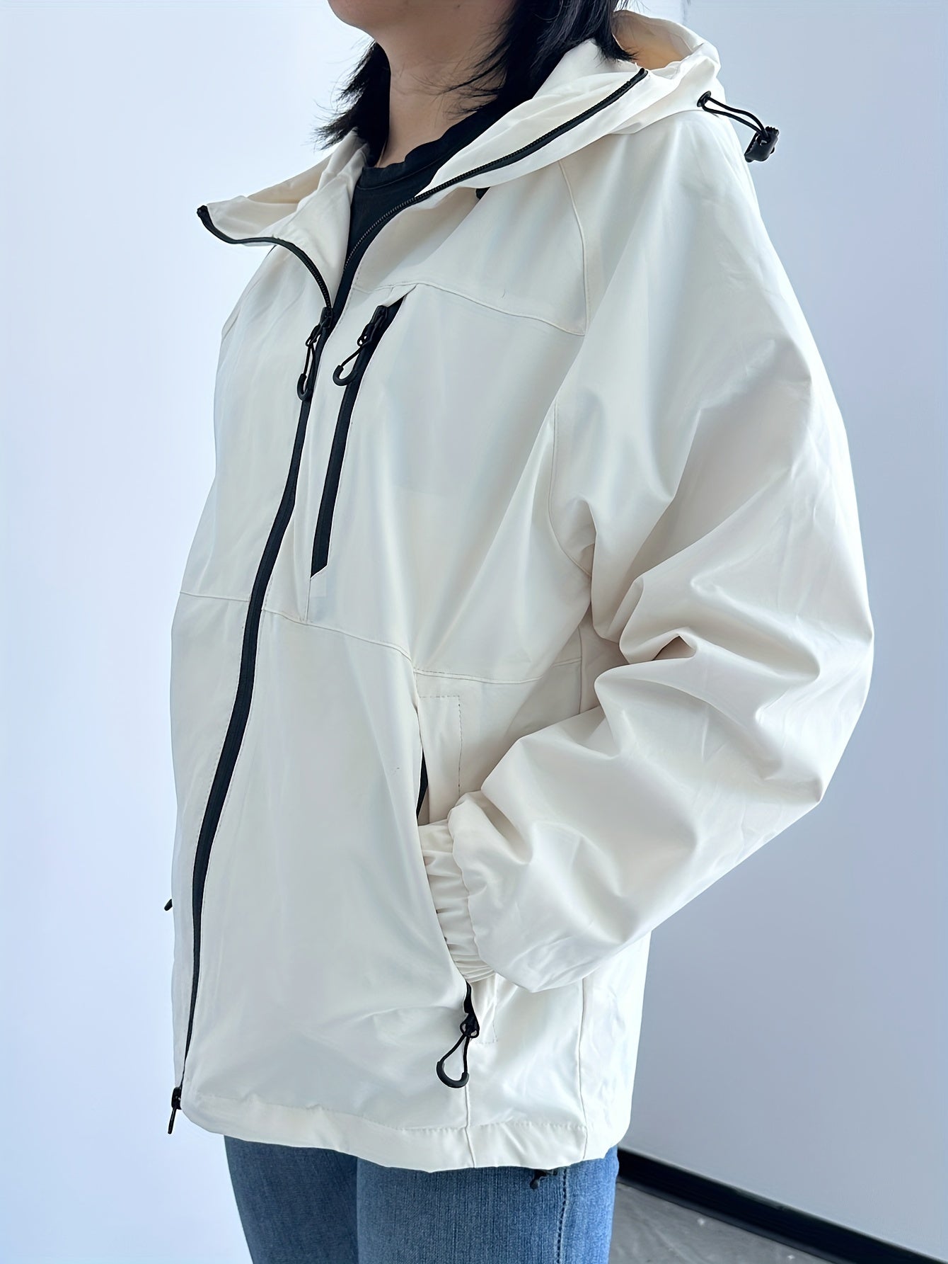 Wasserdichte & Winddichte Damen Regenjacke