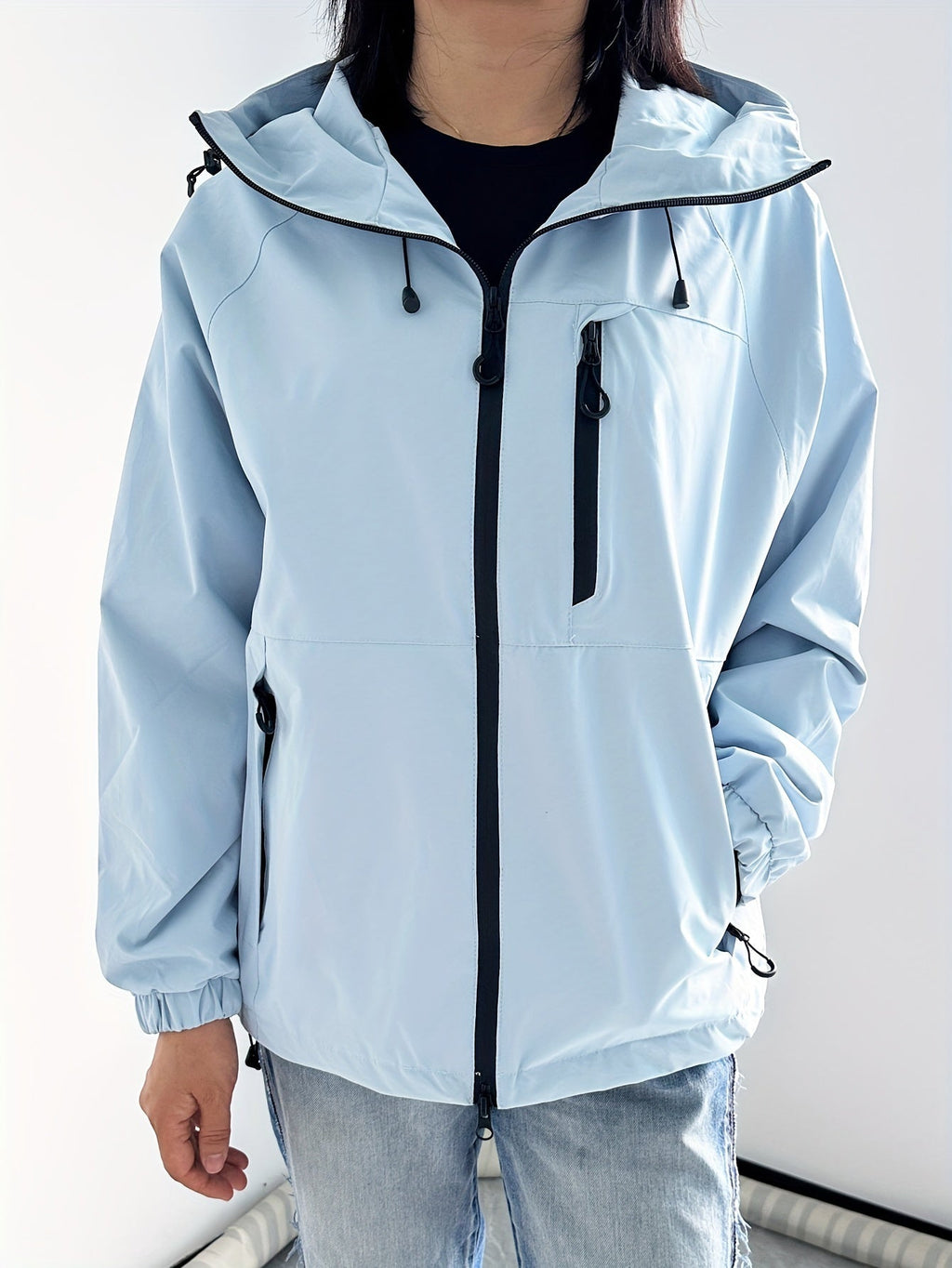 Wasserdichte & Winddichte Damen Regenjacke