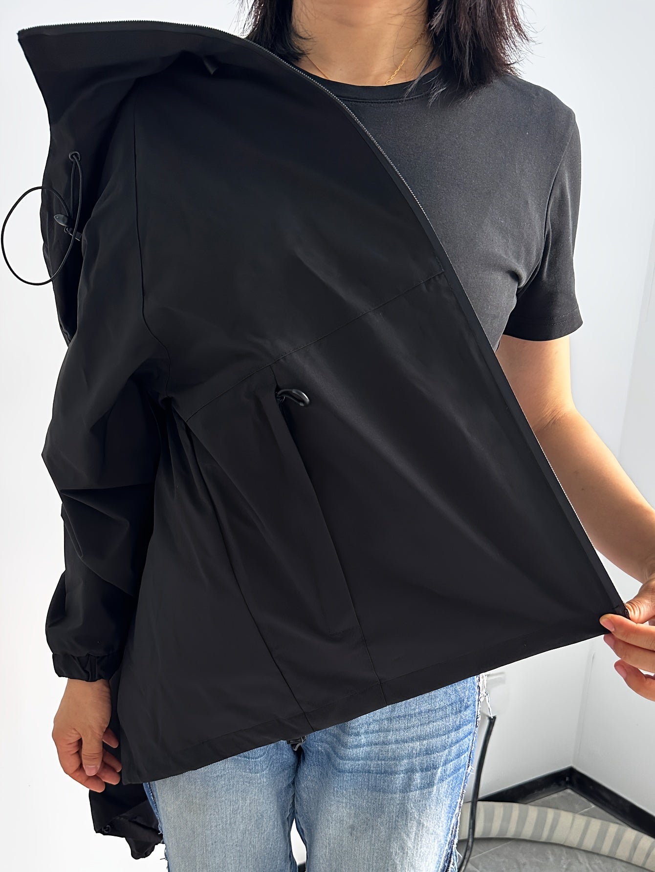 Wasserdichte & Winddichte Damen Regenjacke