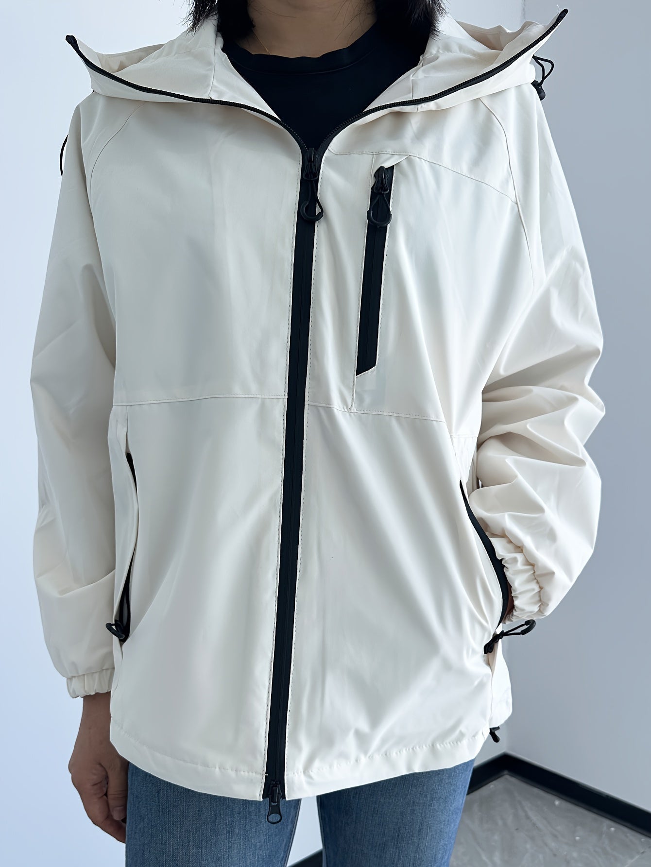 Wasserdichte & Winddichte Damen Regenjacke