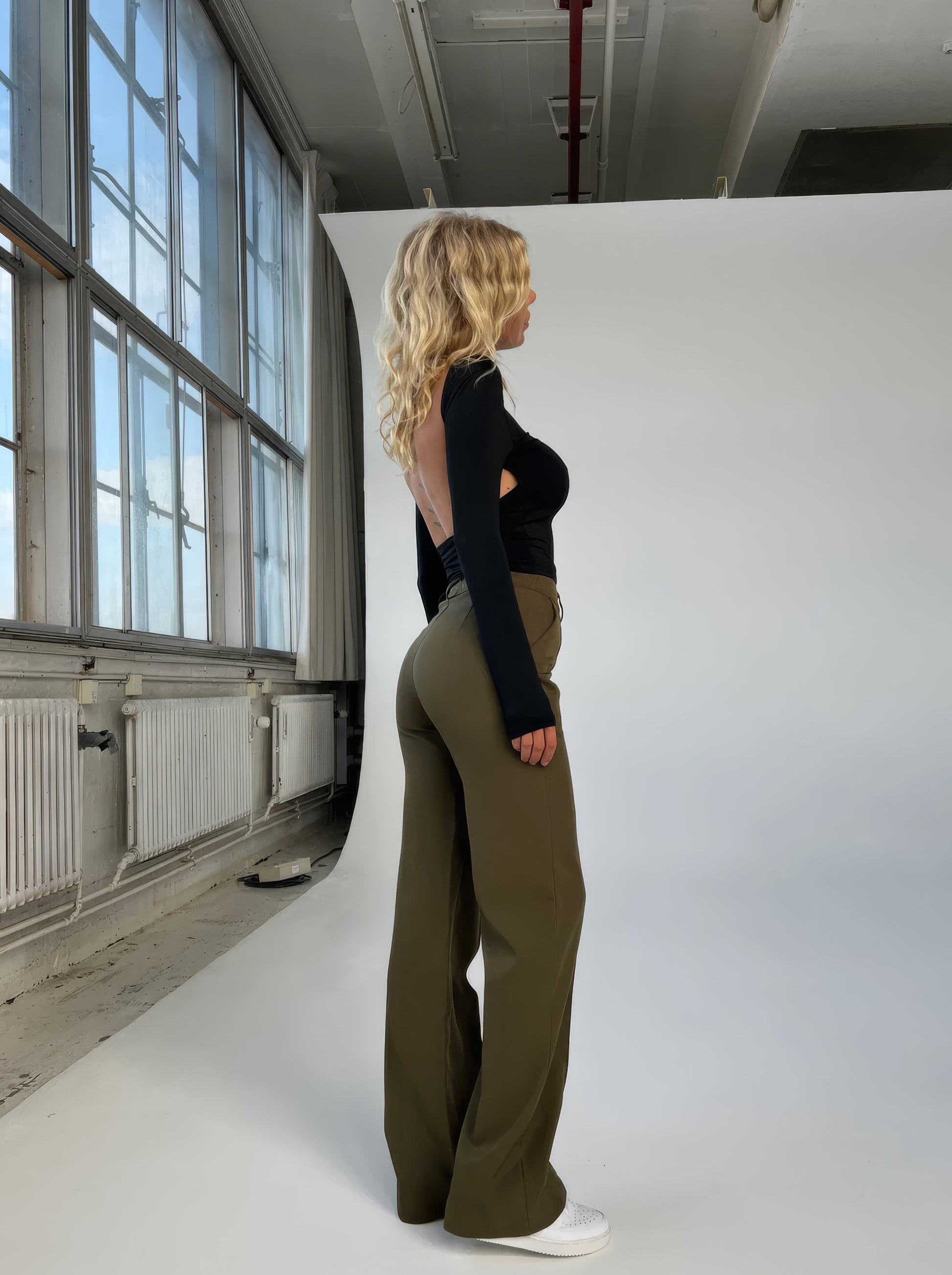 Zeitlose High Waist Hose - Klassischer Stil & Komfort
