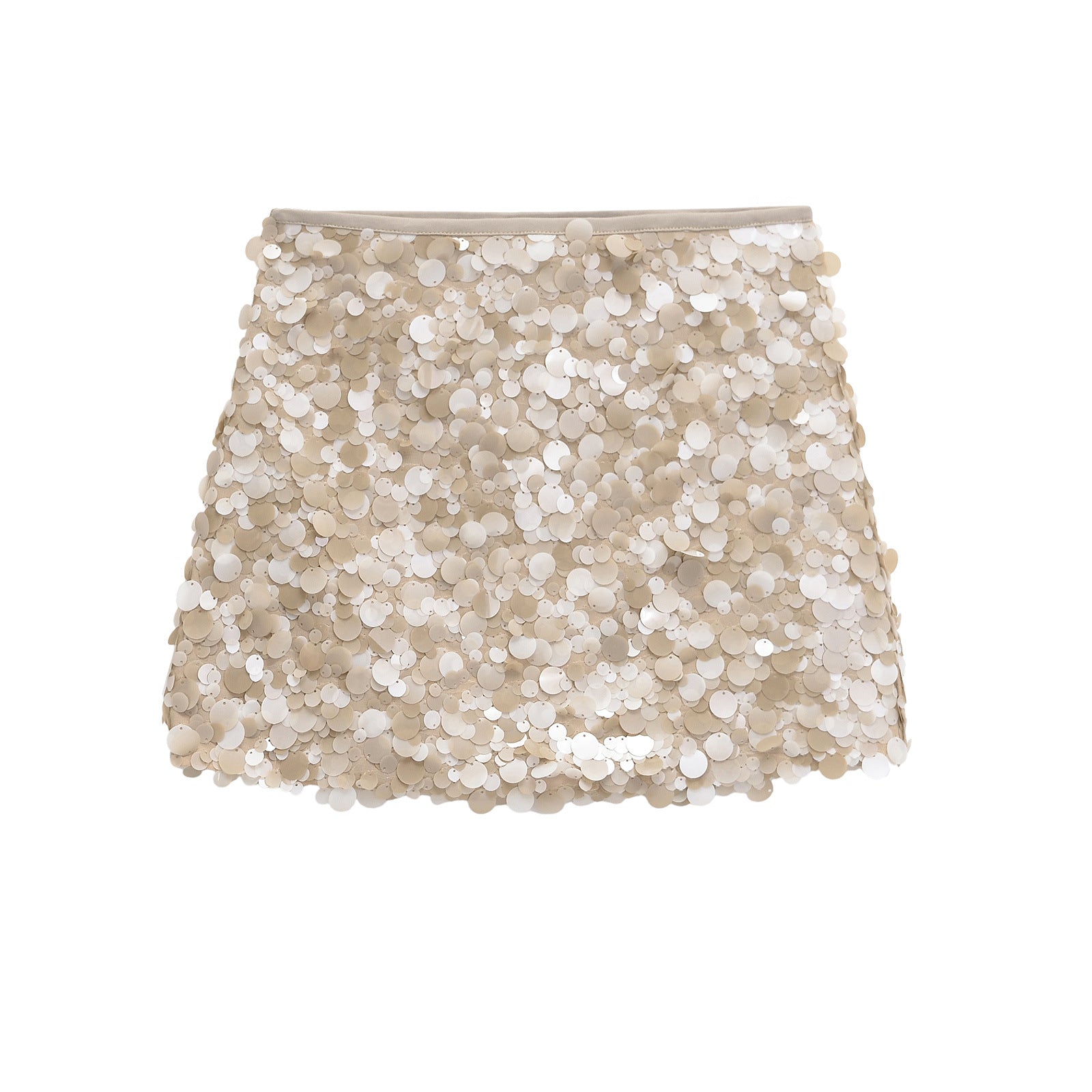 Pailletten Minirock - Glamouröser Glitzerrock