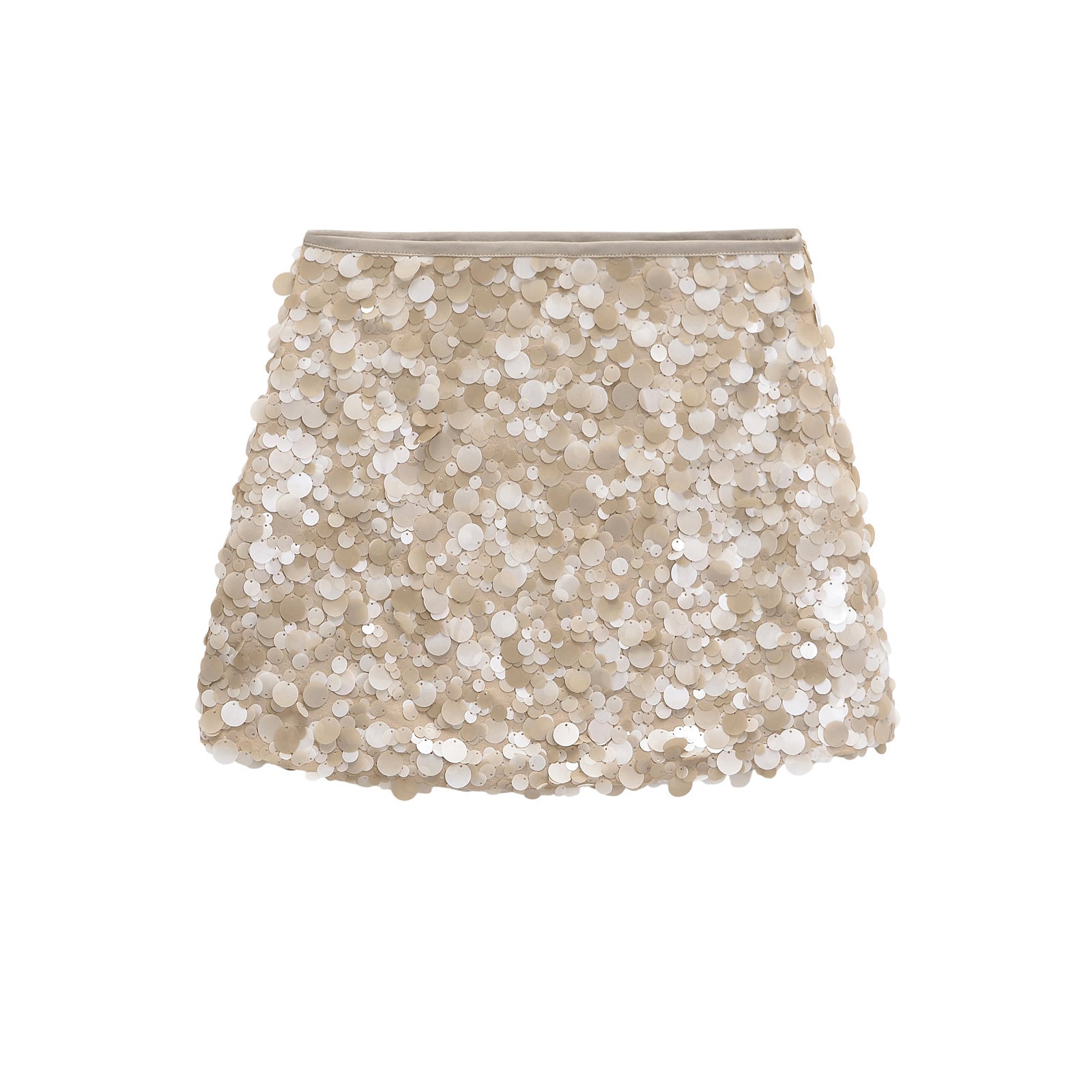 Pailletten Minirock - Glamouröser Glitzerrock