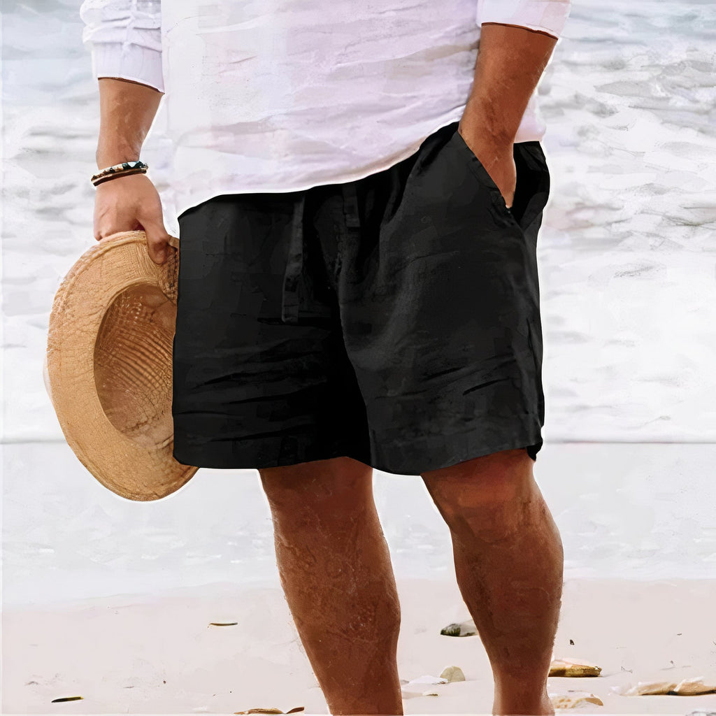 Atmungsaktive Leinen-Shorts für Damen