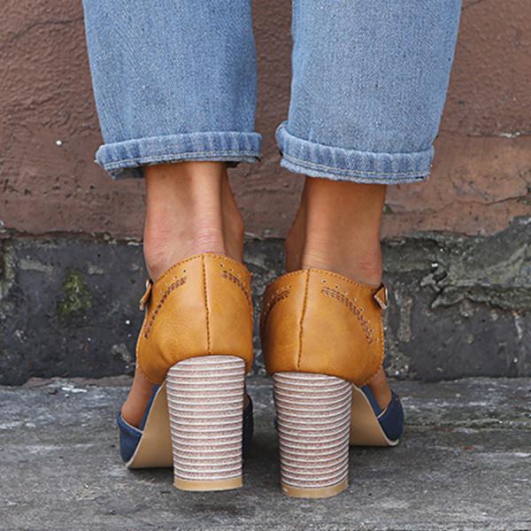 Elegante Damenschuhe mit Absatz und hohem Tragekomfort