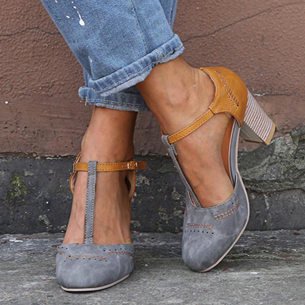 Elegante Damenschuhe mit Absatz und hohem Tragekomfort