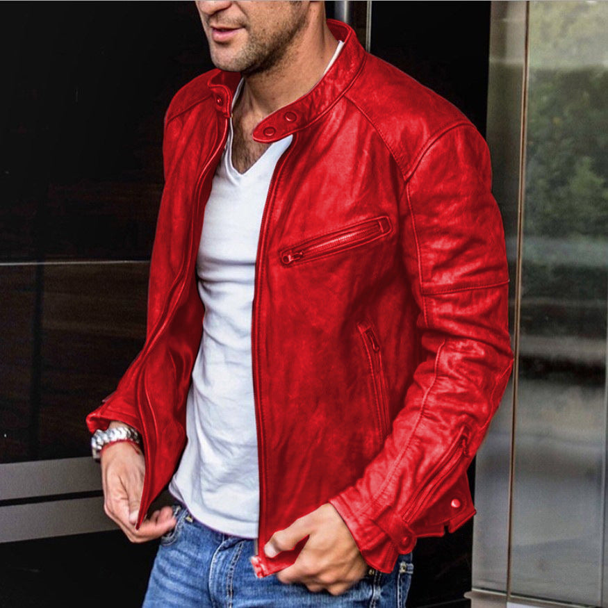 Herren Lederjacke: Klassisch, Wetterfest & Elegant