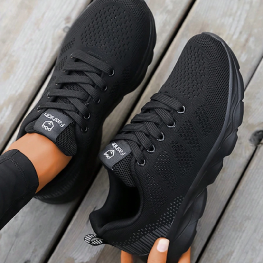 Sportliche Damen-Sneaker mit rutschfester Sohle
