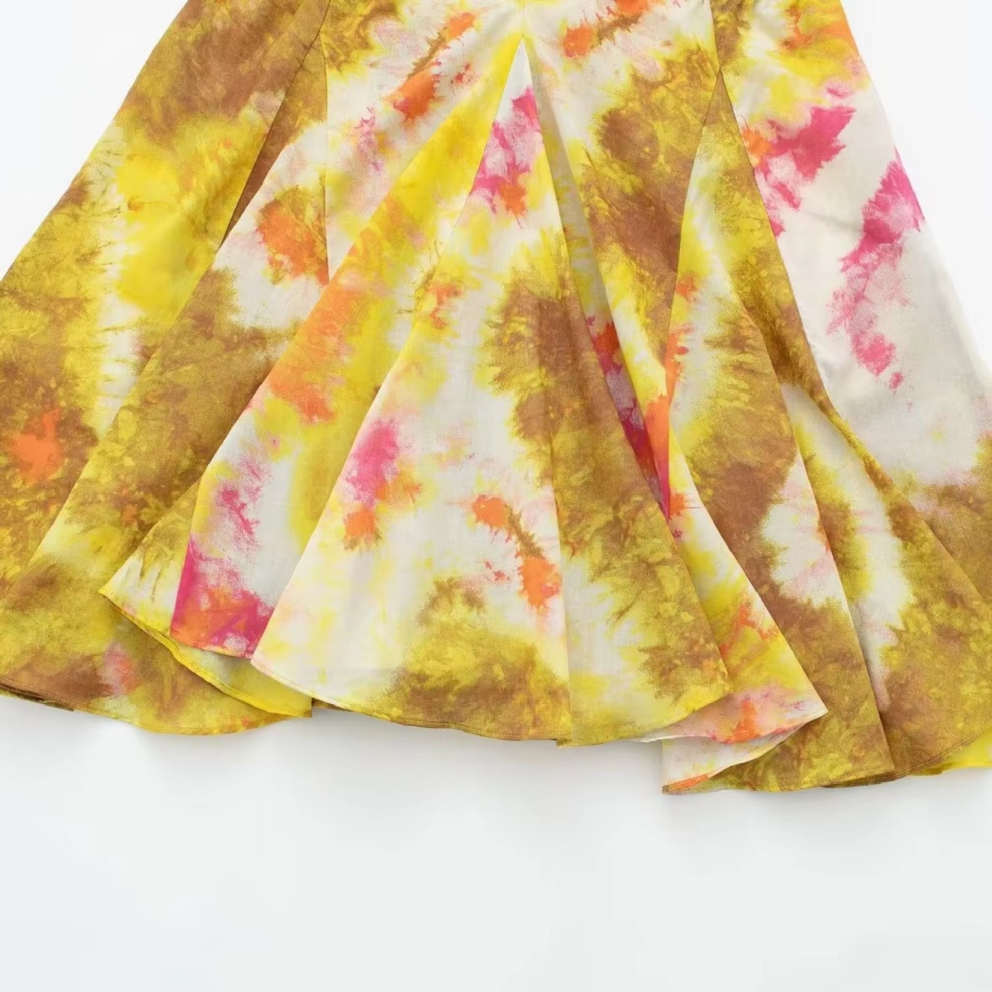 Sommerkleid Damen, figurbetont, V-Ausschnitt, Rückenfrei, Spitze, bedruckt