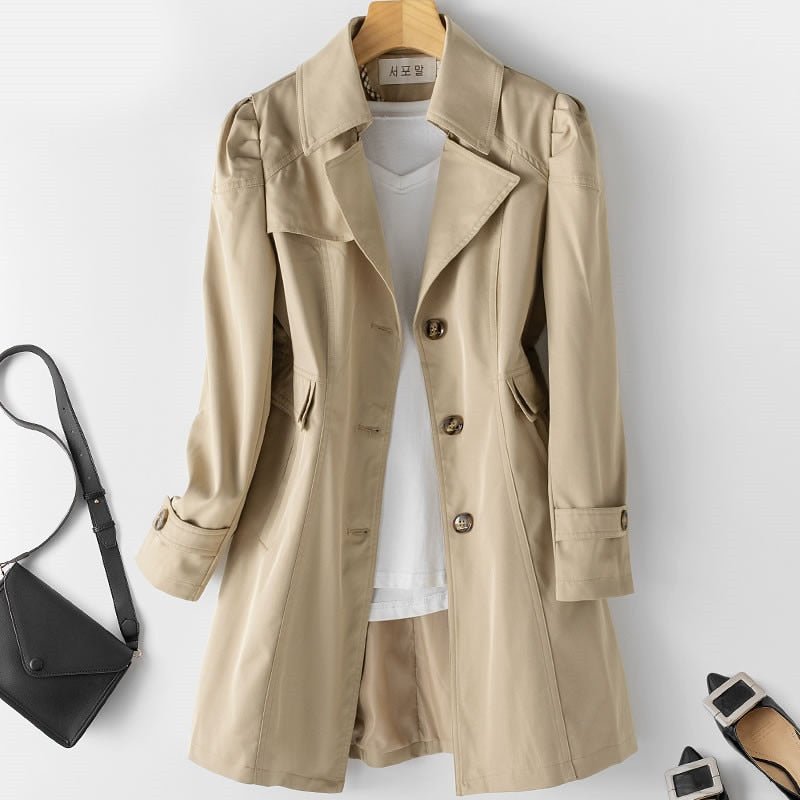 Chamora Damen Trenchcoat Vielseitiger Allrounder für jeden Anlass