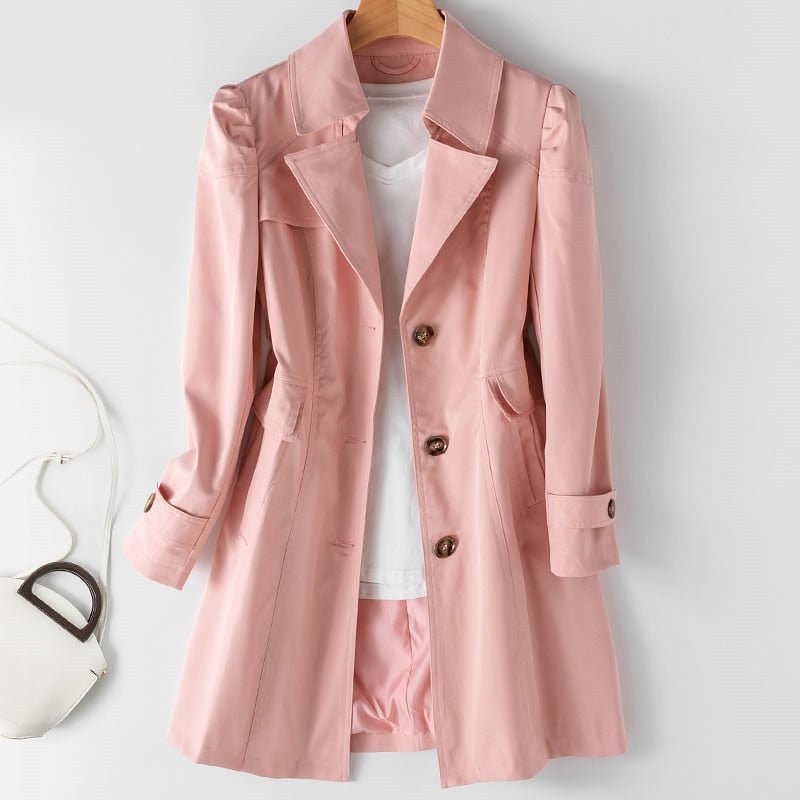 Chamora Damen Trenchcoat Vielseitiger Allrounder für jeden Anlass
