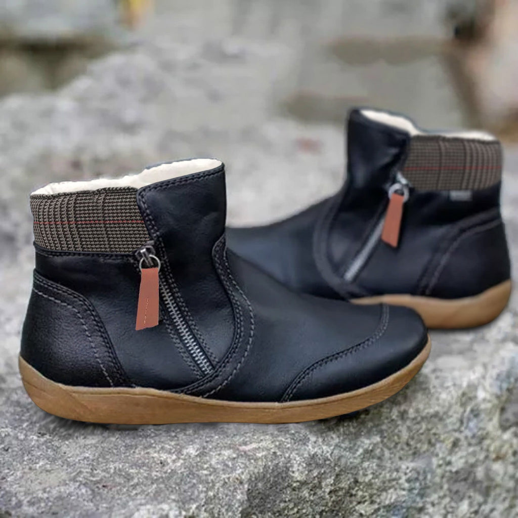Wasserdichte Orthopädische Lederstiefel - Komfort & Style