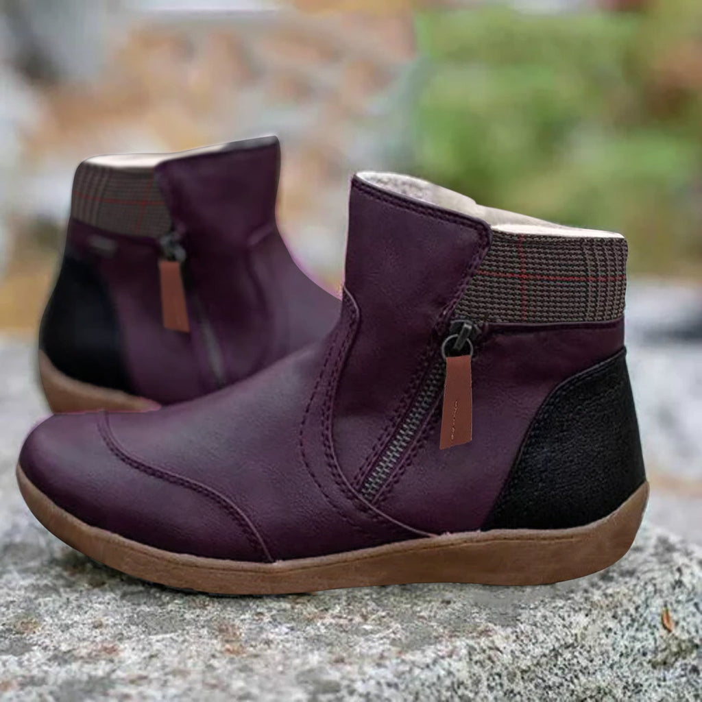 Wasserdichte Orthopädische Lederstiefel - Komfort & Style