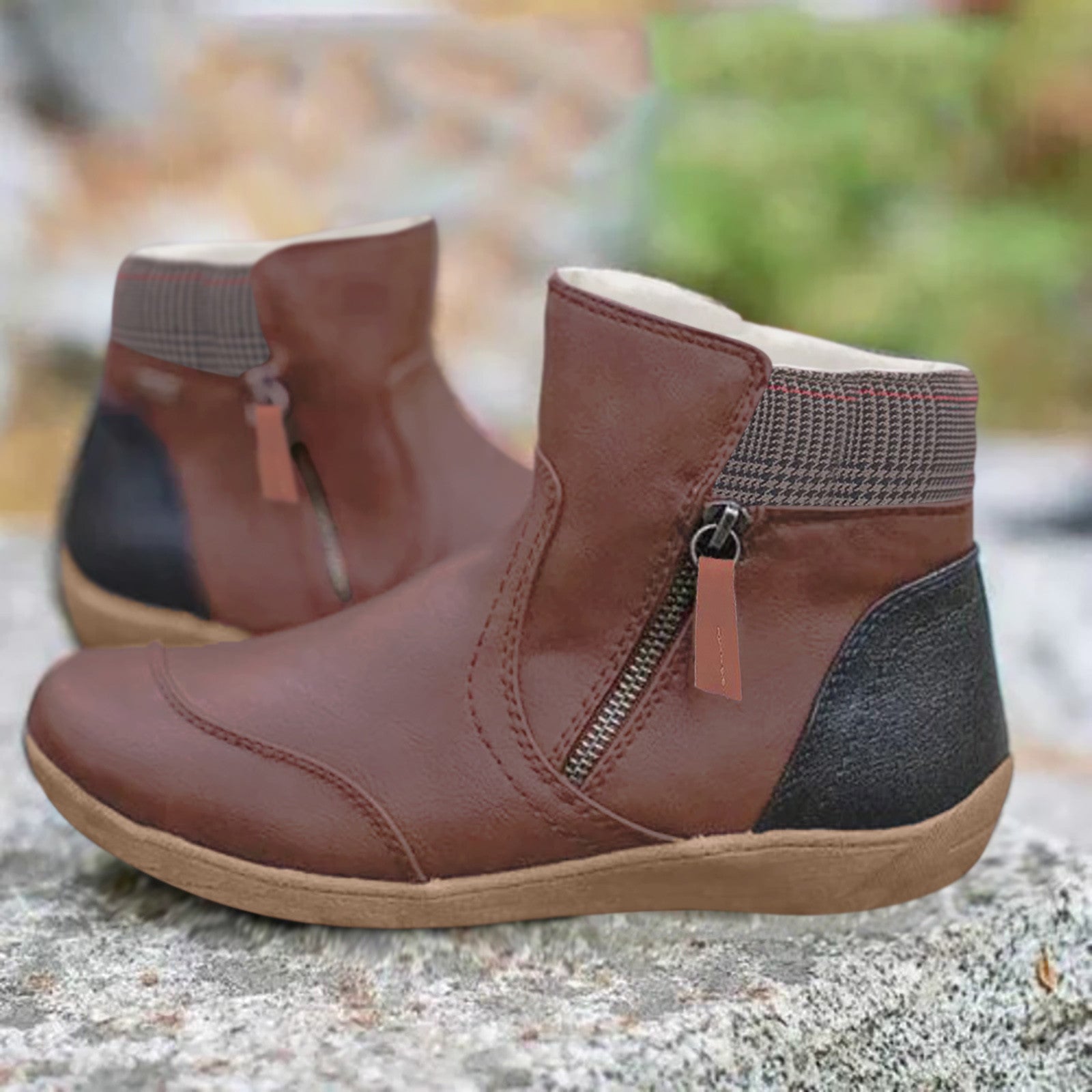 Wasserdichte Orthopädische Lederstiefel - Komfort & Style