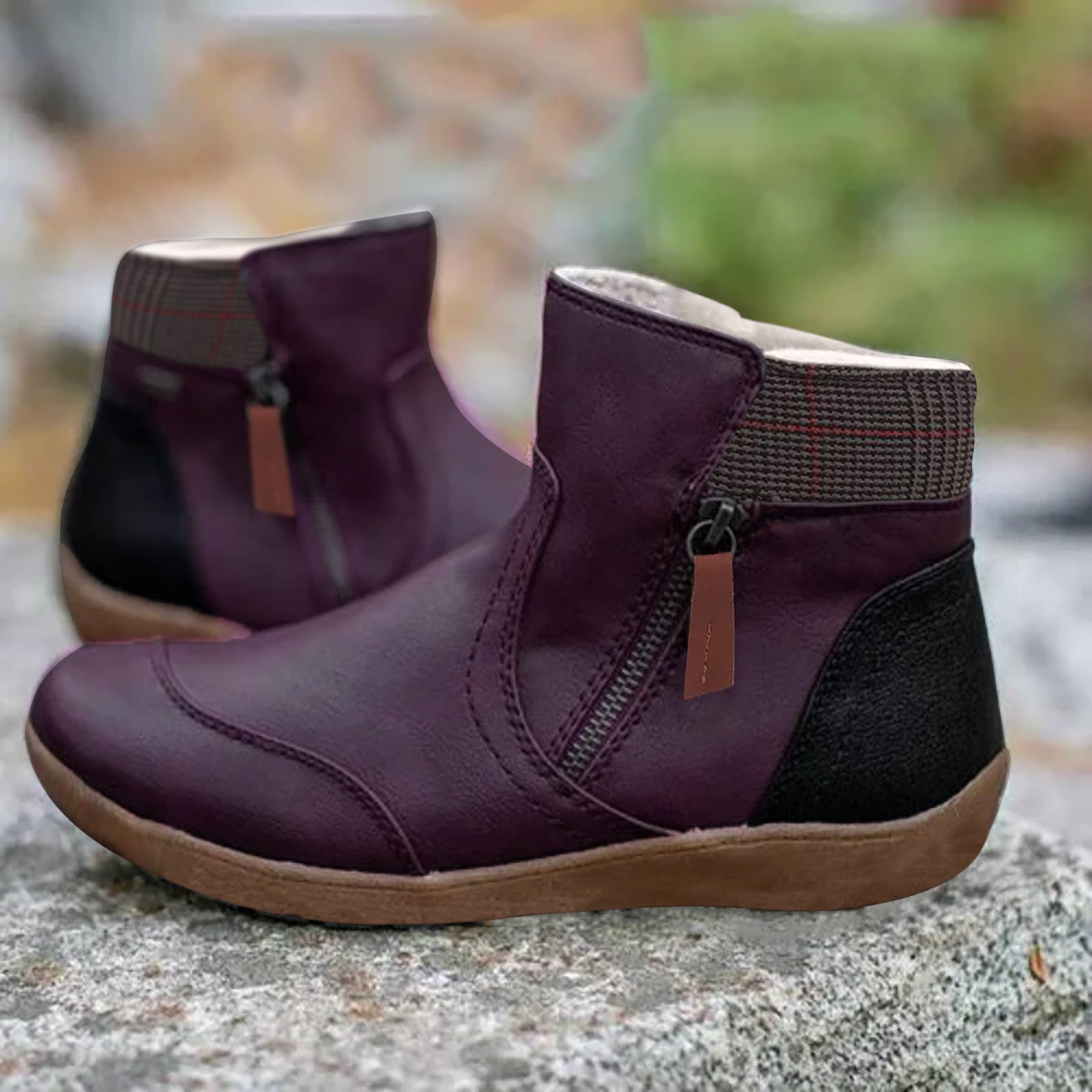 Wasserdichte Orthopädische Lederstiefel - Komfort & Style