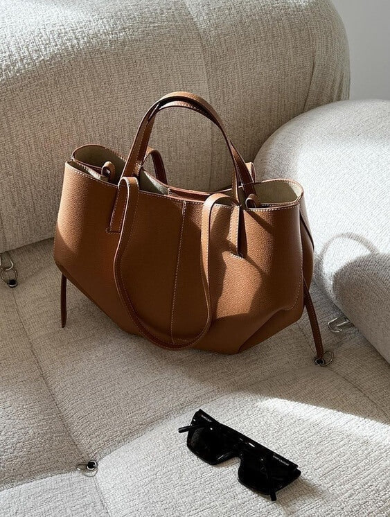 Vintage Tote Bag Damen: Geräumig, Umhängetasche,  Zeitlos Elegant