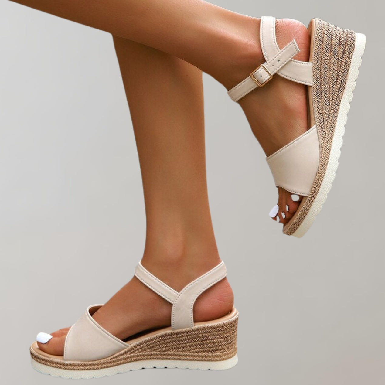 Damen Orthopädische Sandalen mit Plateau - Bequem &amp; Modisch