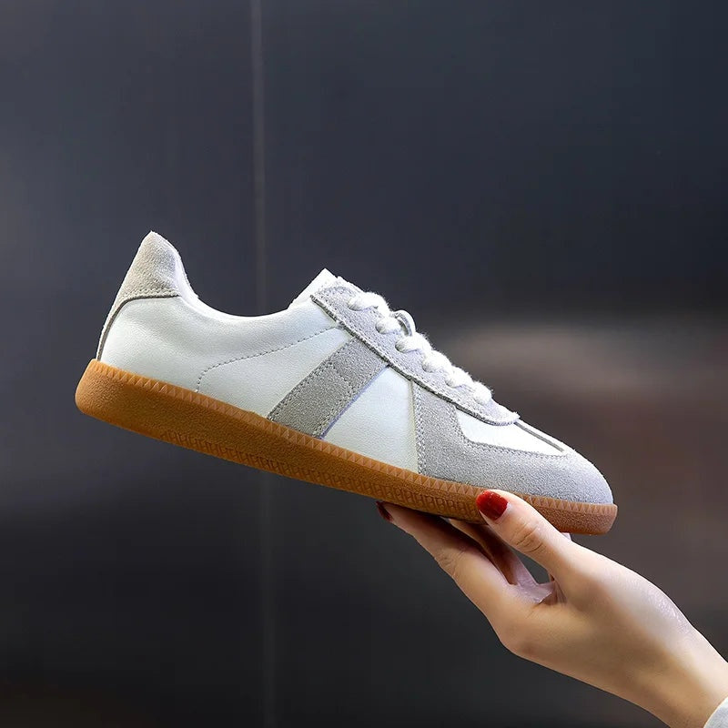 Lavelle Damen Sneaker Echtleder - Frühlingsschuhe Casual Flats