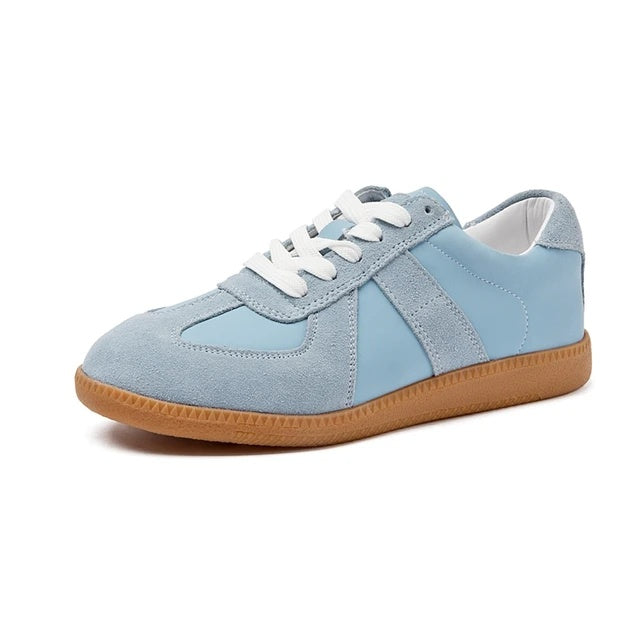 Lavelle Damen Sneaker Echtleder - Frühlingsschuhe Casual Flats