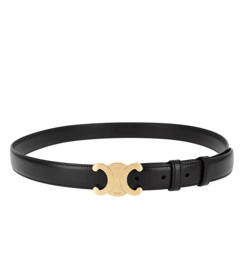 Designer Gürtel mit Gold Akzent - Modern & Elegant