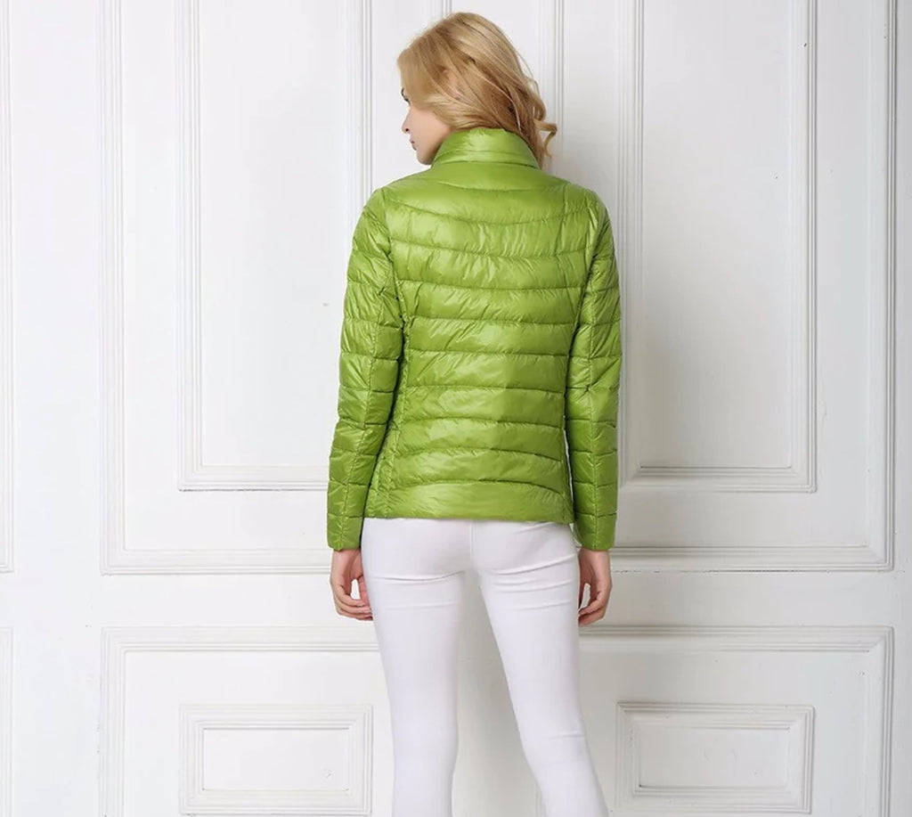 Leichte Daunenjacke Damen Elegant Urban