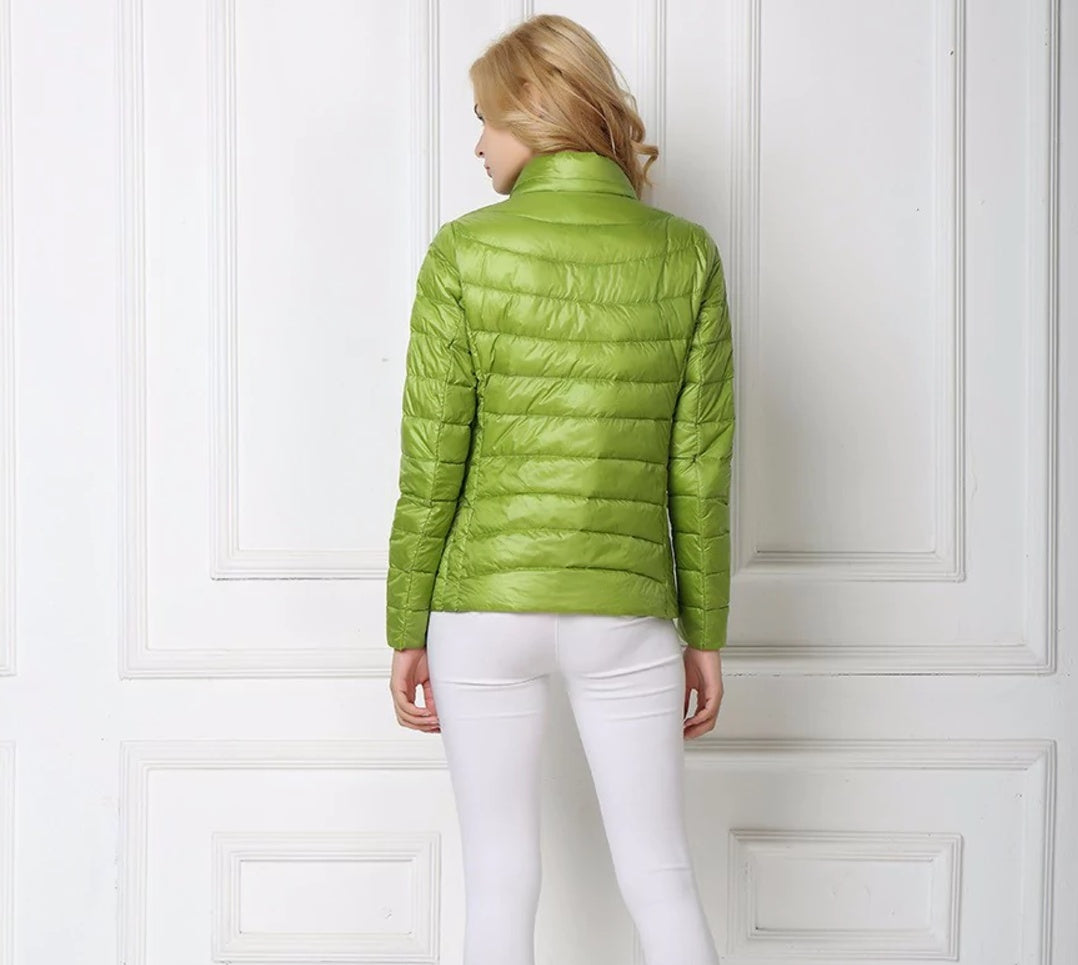 Leichte Daunenjacke Damen Elegant Urban