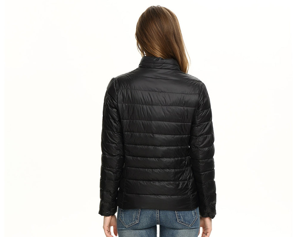 Leichte Daunenjacke Damen Elegant Urban