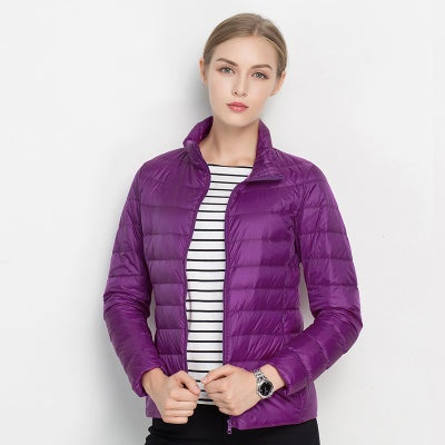 Leichte Daunenjacke Damen Elegant Urban
