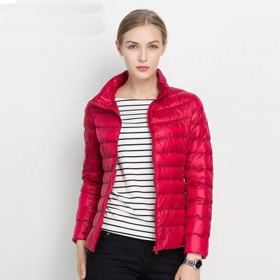 Leichte Daunenjacke Damen Elegant Urban