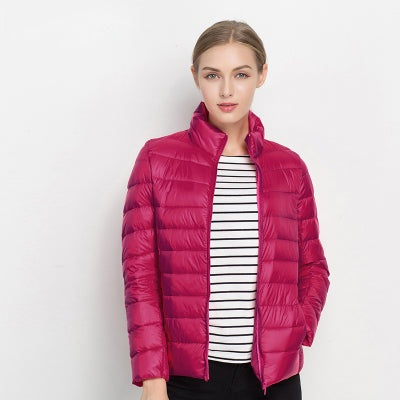 Leichte Daunenjacke Damen Elegant Urban