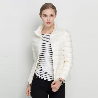 Leichte Daunenjacke Damen Elegant Urban