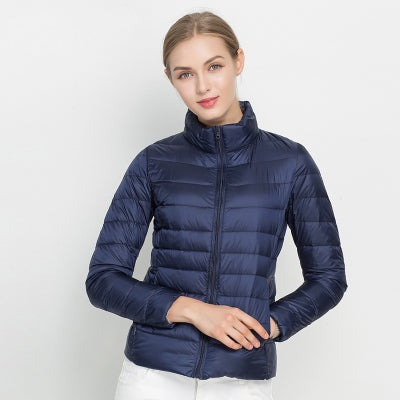 Leichte Daunenjacke Damen Elegant Urban