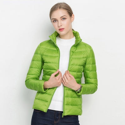 Leichte Daunenjacke Damen Elegant Urban