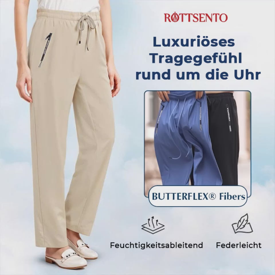 StretchActive – Ultraweiche, dehnbare Damen-Freizeithose mit schönem Fall